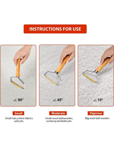 Removedor de Pelo de Mascota Justblanks - Doble Cara Reutilizable