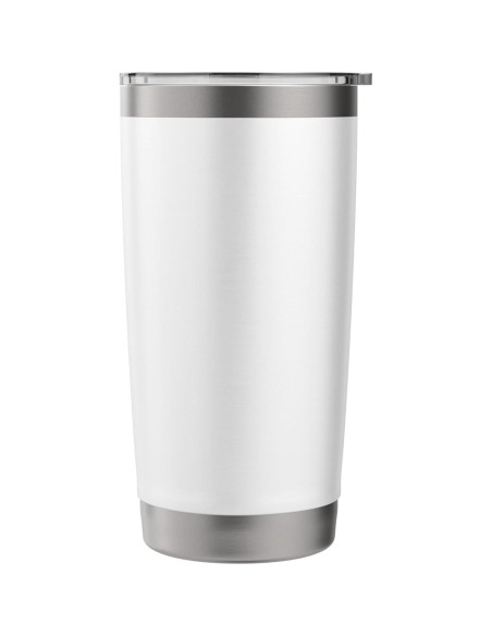 Taza Aislada de Acero Inoxidable 20 oz Blanca - Humor Retro Taza Aislada de Acero Inoxidable 20 oz Blanca - Humor Retro