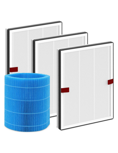 Filtros de Reemplazo DH3i Harebery para Blueair 2-en-1