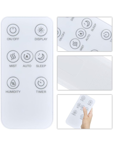 Control Remoto Reemplazo Oumeite para Humidificador LEVOIT 10L