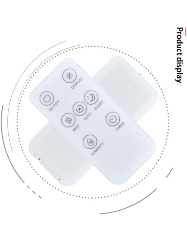 Control Remoto Reemplazo Oumeite para Humidificador LEVOIT 10L