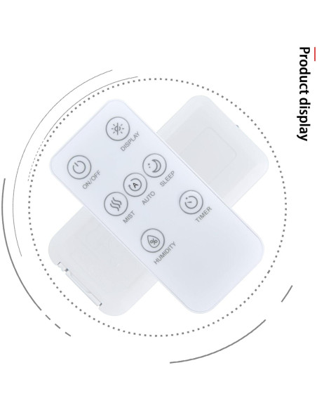 Control Remoto Reemplazo Oumeite para Humidificador LEVOIT 10L