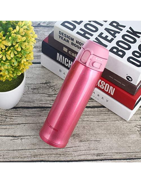 Taza de Acero Inoxidable Zojirushi SM-TA48PA 0.47L Rosa