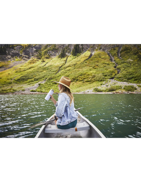 Botella Hydro Flask 12 Oz Boca Ancha Acero Inoxidable Aislada