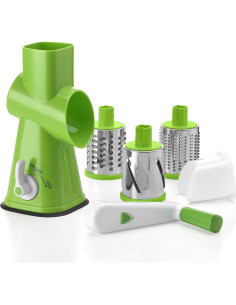 Rallador de tambor Cuisinart Fresh Slice 3 tambores acero 2