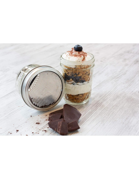 Juego de Ralladores para Tarros Microplane - Acero Inoxidable