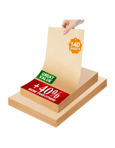 140 Hojas de Papel Pergamino Yomeixte 23x33 cm Antiadherente