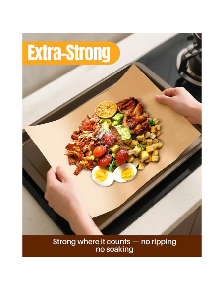 140 Hojas de Papel Pergamino Yomeixte 23x33 cm Antiadherente