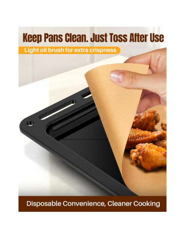 140 Hojas de Papel Pergamino Yomeixte 23x33 cm Antiadherente