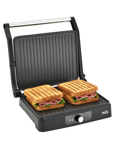 Prensa Panini MOI MPM4SLSSGM Acero Inoxidable 28x23cm