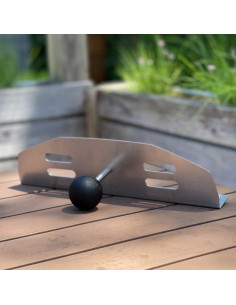 Puerta de Horno de Pizza Raw Rutes para Ooni Koda 12 - Acero Inoxidable 2