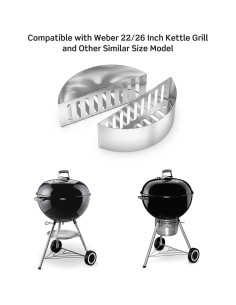 Juego de 2 Soportes de Canasta de Carbón Skyflame 22" y 26" 2