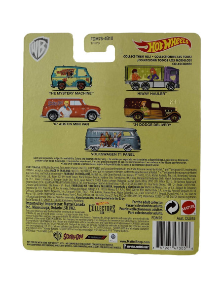 Camión Hiway Hauler Scooby Doo Hot Wheels 17.8x12.7 cm