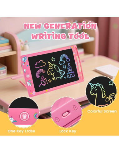 Paquete de 2 Tablets de Escritura LCD Glochin 8.5" Borrables