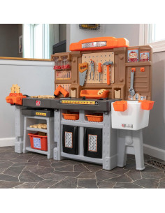 Taller Pro Play Step2 para Niños con 76 Accesorios Interactivos 2