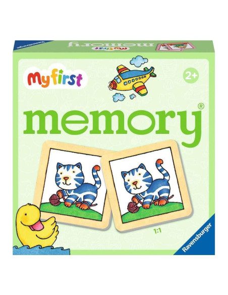 Juego de Memoria Ravensburger Cosas Favoritas 24 Azulejos Juego de Memoria Ravensburger Cosas Favoritas 24 Azulejos
