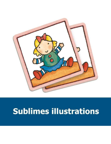 Juego de Memoria Ravensburger Cosas Favoritas 24 Azulejos