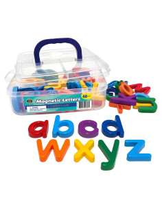 Letras Magnéticas Minúsculas Recursos Creados por el Maestro - 48 Piezas