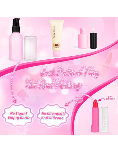 Set de Maquillaje de Juguete INNOCHEER para Niñas 3-5 Años