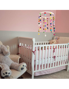 Luckforest 60 Piezas Bolas de Fieltro 2 cm 100% Lana Nueva Zelanda 2