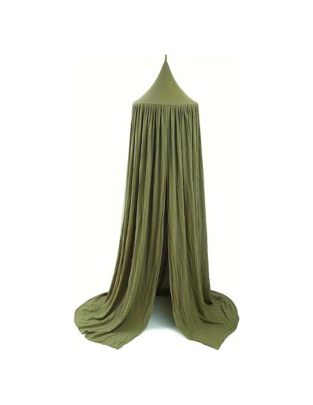 Dosel de Cama Infantil Vhaso Algodón Verde 250 cm