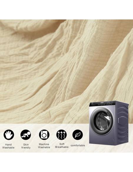 Dosel de Cama Infantil Vhaso Algodón Verde 250 cm