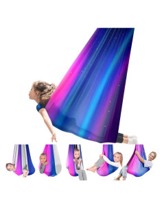 Hamaca Sensorial JICYC Interior 279.4x149.9 cm Soporta 136 kg