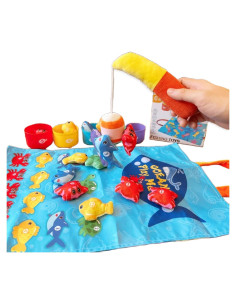 Juguetes Montessori de Pesca y Clasificación 22 Piezas - ynapmoc