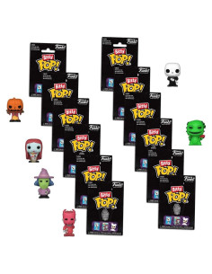 Funko Bitty Pop! 12 Piezas El extraño mundo de Jack Coleccionables
