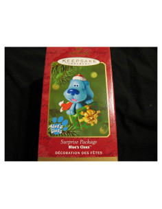 Adorno Navideño Pistas de Blue Hallmark 12.2 cm