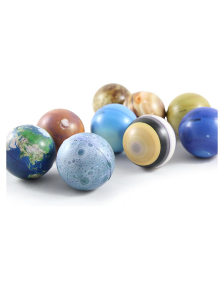 Conjunto de Pelotas de Estrés Sistema Solar Mentes Curiosas