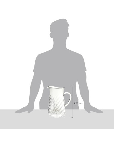 Jarra Acrílica Irrompible Lily's Home 2.5QT con Pico