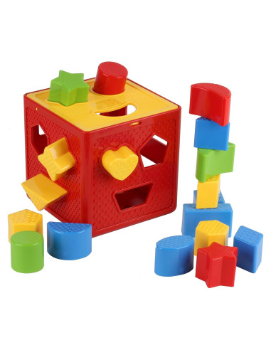 Bloques Educativos para Bebés Play22 - 18 Formas y Colores