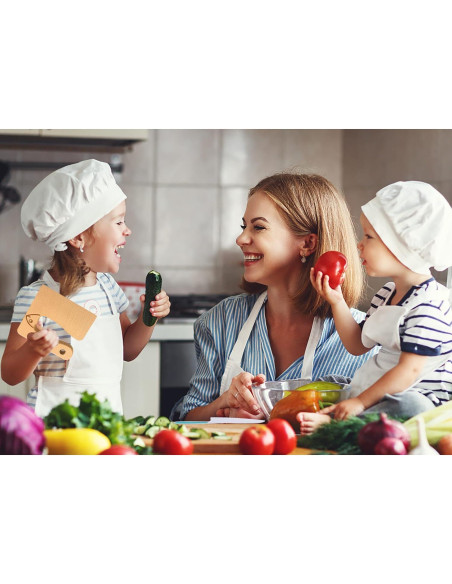 Set de cuchillos de cocina para niños KOLODOGO 10 piezas