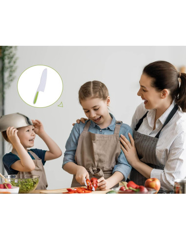 Set de cuchillos de cocina para niños KOLODOGO 10 piezas