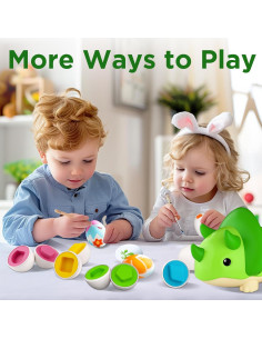 Juguete Educativo Dinosaurio iPlay, iLearn - Clasificación de Formas 2