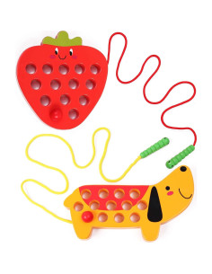 Juguete de Aprendizaje Matemático GEMEM - Enhebrado y Conteo 2