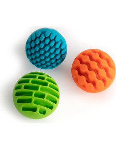 Rodillos Sensoriales Fat Brain Toys - Esferas con Campanas 2