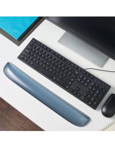 Reposamuñecas de Gel Ergonómico Staples ST61822 Negro 2