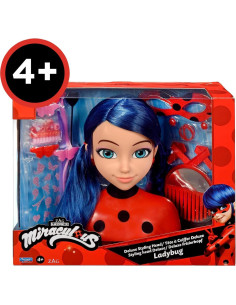 Cabeza de Peinar Marinette 21 cm Bandai Deluxe + 30 Accesorios 2