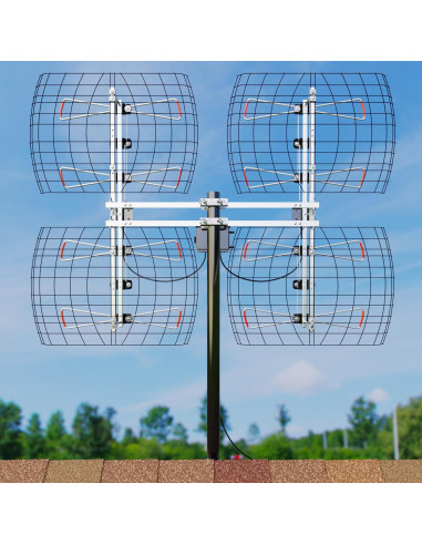 Antena HDTV Exterior Antenas Direct DB8e 70 Millas 4K 8K