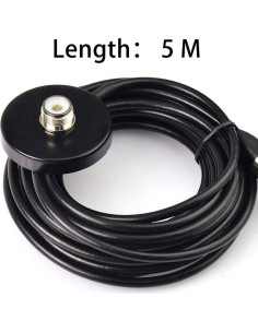 Antena Banda Dual TengKo HH-N2RS 400-470MHz VHF UHF con Base Magnética 2