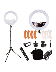 Anillo de Luz LED 18" 65W GSKAIWEN con Soporte y Bolsa