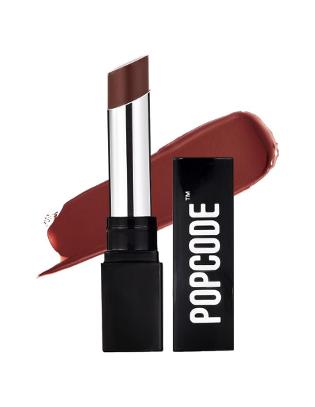 Bálsamo Labial Hidratante Transparente POPCODE Rosa Negra 17.8g