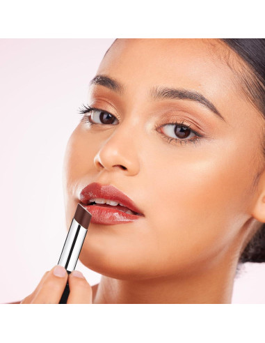 Bálsamo Labial Hidratante Transparente POPCODE Rosa Negra 17.8g