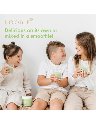 Boobie Polvo de Super Verdes Diario 30 Porciones Sabor Baya