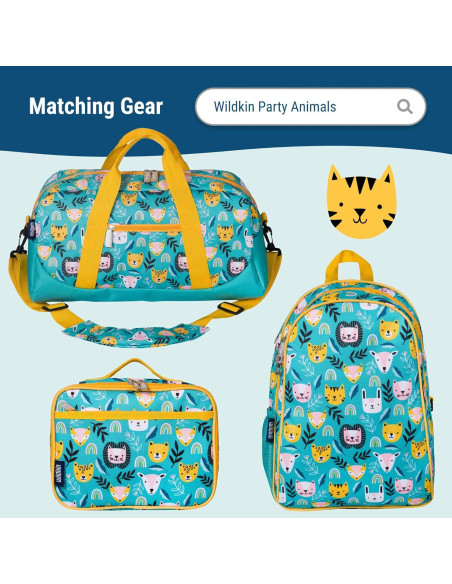 Alfombra de Siesta de Peluche Wildkin - Animal de Fiesta 146x51cm