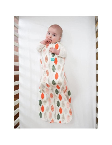 Saco de Sueño ergoPouch 0.2 TOG - Bebés 0-3 meses Hoja Sonrosada