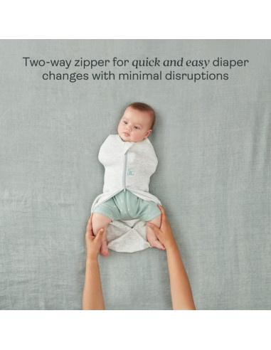 Saco de Sueño ergoPouch 0.2 TOG - Bebés 0-3 meses Hoja Sonrosada