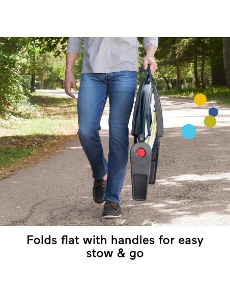 Cuna portátil Deluxe Fisher-Price HNB35 con proyector y música